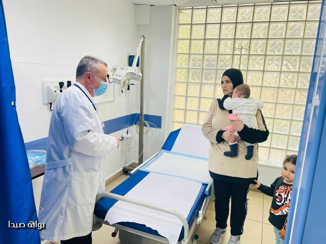 مبادرة إنسانية للفحوصات والعلاج للأطفال النازحين في مستشفى دلاعة 